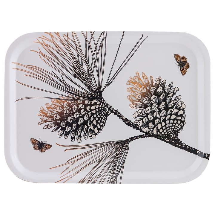 Pine Cone tray 20x27 cm, Cotton white Åry Home