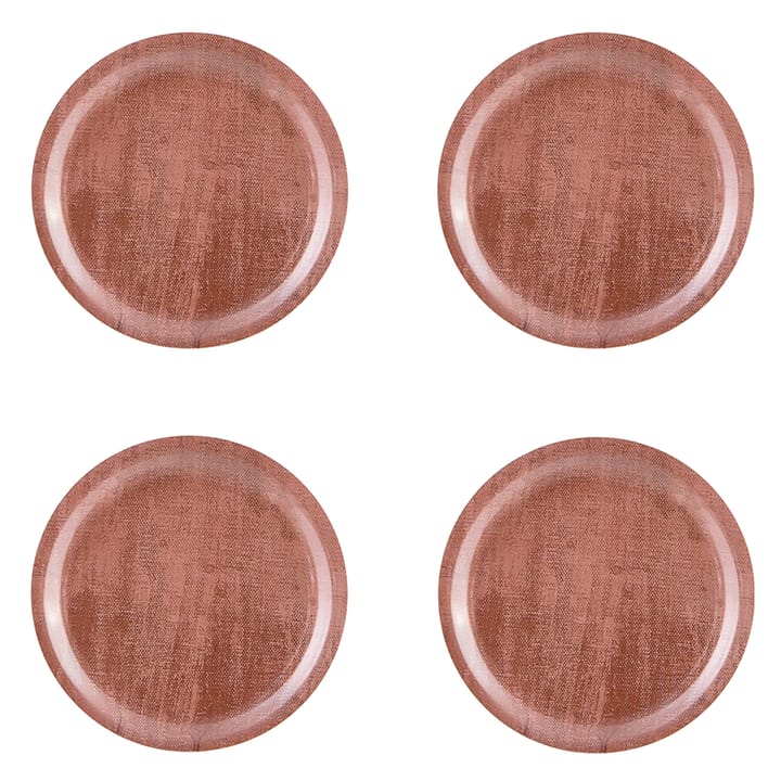 Serenity glass coaster 4-pack, rose down Åry Home