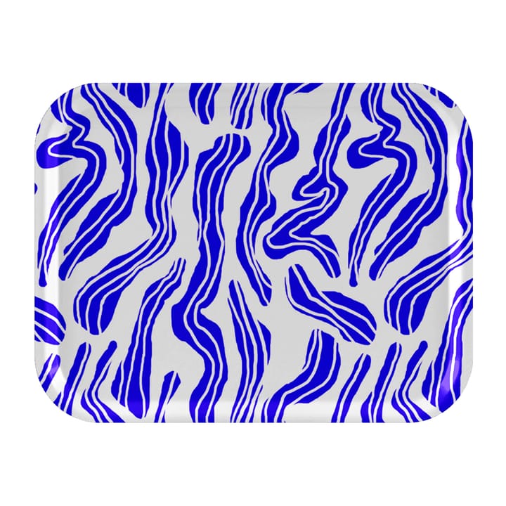 Sudd tray 28x36 cm, Blue-white Åry Home