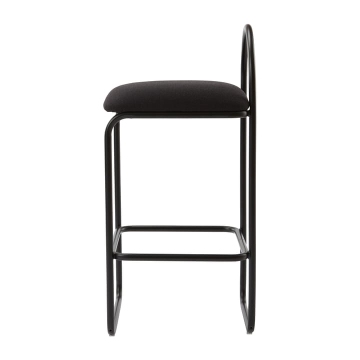 Angui bar stool bouclé, Anthracite AYTM