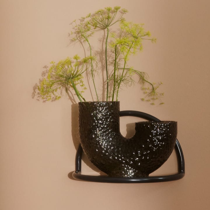 Arura vase medium, black AYTM