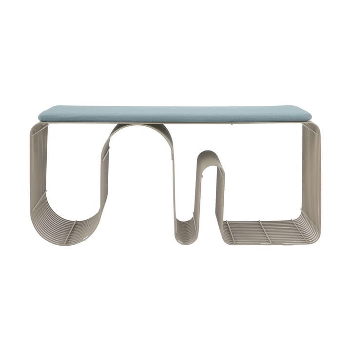 Curva seat cushion for bench 32x95.5 cm, Dusty Blue AYTM