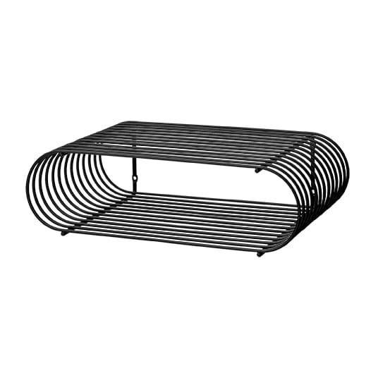 Curva shelf, black AYTM