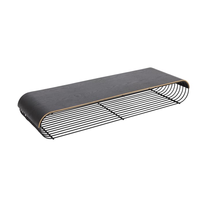 Curva tray/top panel for Curva shelf 80.4 cm, Black AYTM