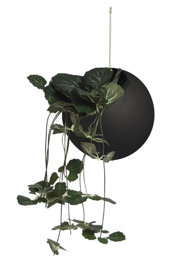 GLOBE hanging pot Ø17 cm h28 cm - Black - AYTM