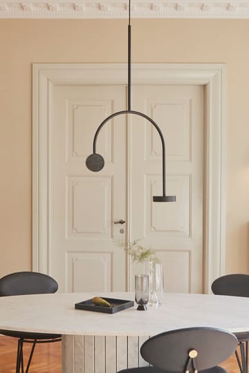 GRASIL pendant lamp 30x54 cm - Black/black - AYTM