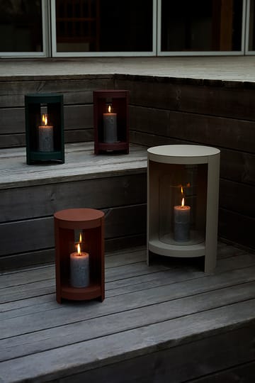 Ora lantern 28 cm - Bordeaux - AYTM