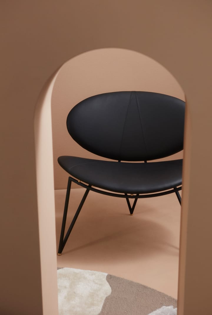 Semper lounge chair, Black-black AYTM