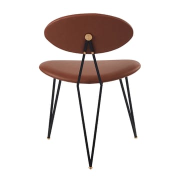 Semper stool - Black-cognac - AYTM