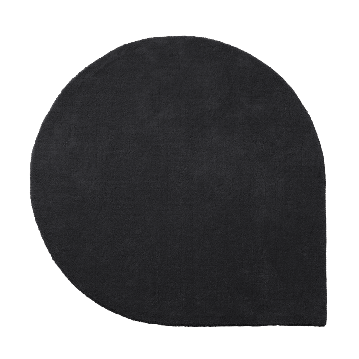 Stilla rug 160x130 cm - Anthracite - AYTM