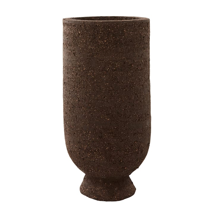 Terra flower pot-vase Ø13 cm - Java brown - AYTM