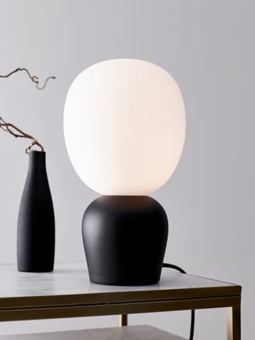 Buddy table lamp opalglass - black - Belid