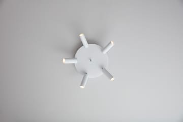 Cato Slim round spotlight rail 5 - Matt white-LED - Belid