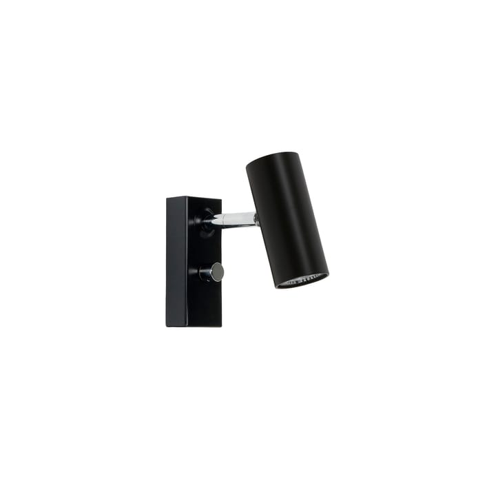 Cato wall lamp, matte black Belid