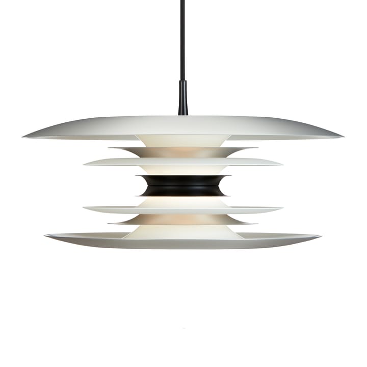 Diablo ceiling lamp Ø50 cm, Matte aluminum-matte black Belid