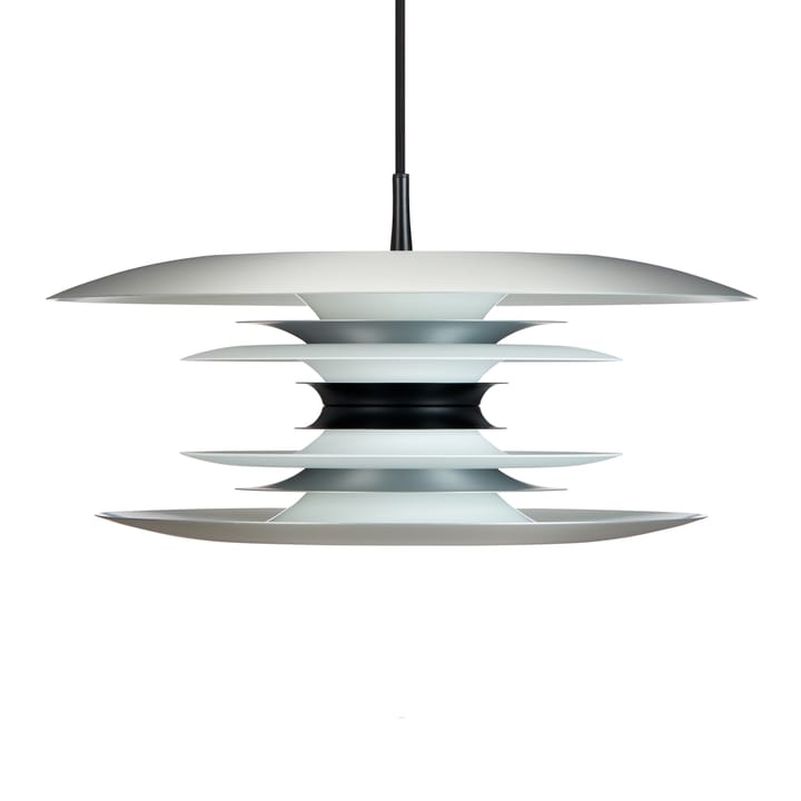 Diablo ceiling lamp Ø50 cm, Matte aluminum-matte black Belid