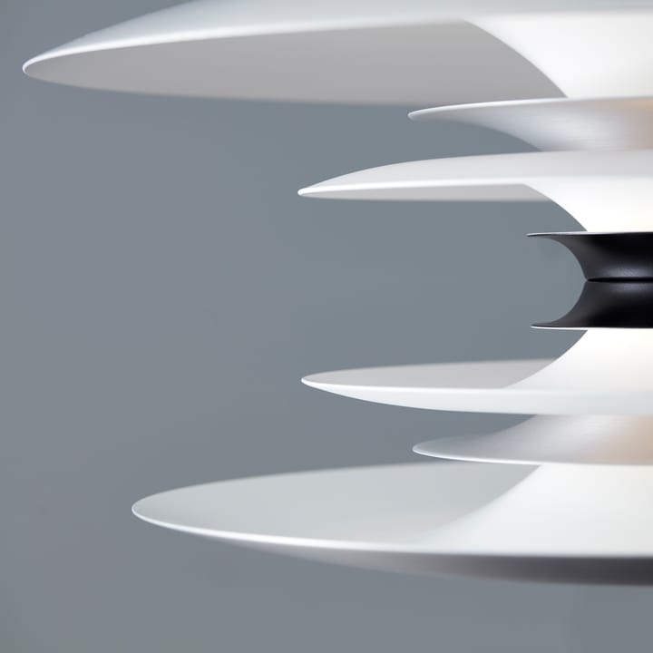 Diablo ceiling lamp Ø50 cm, Matte aluminum-matte black Belid