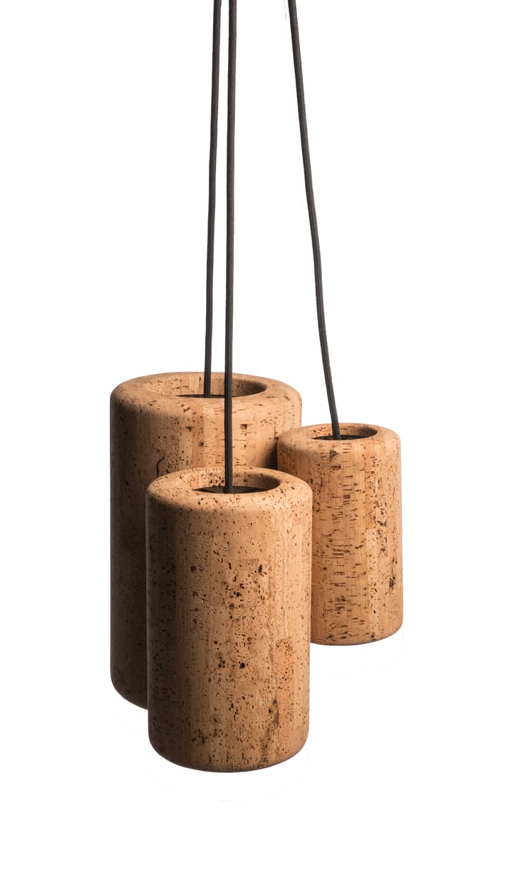 Porto pendant lamp L, Black-cork Belid