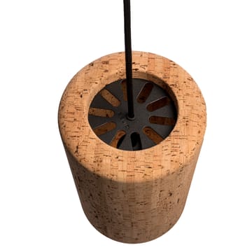 Porto pendant lamp L - Black-cork - Belid