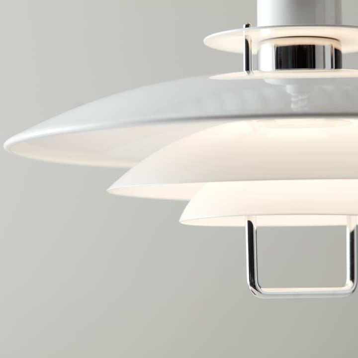 Primus II pendant lamp Ø43 cm, White-chrome Belid