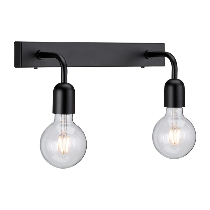 Regal 2 wall lamp 13.5 cm, Matt black Belid