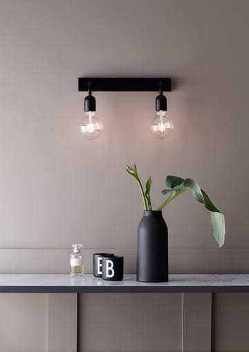 Regal 2 wall lamp 13.5 cm - Matt black - Belid