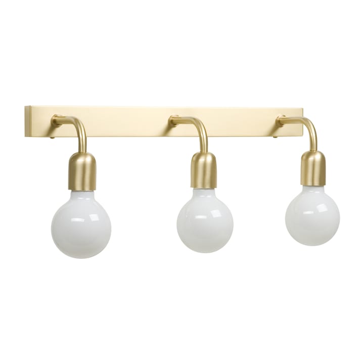 Regal 3 wall lamp 13.5 cm, Brushed brass Belid