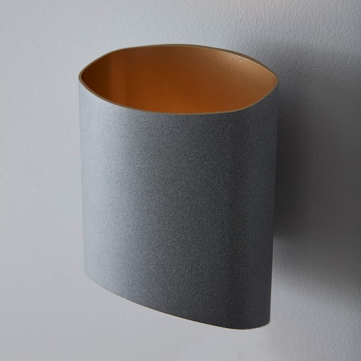 Sinne wall lamp, concrete-brass Belid