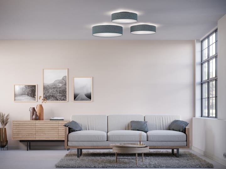 Soft ceiling lamp Ø60 cm, Blue wool Belid