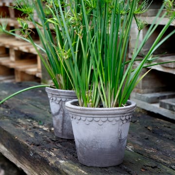 Copenhagen flower pot Ø18 cm - Grey - Bergs Potter