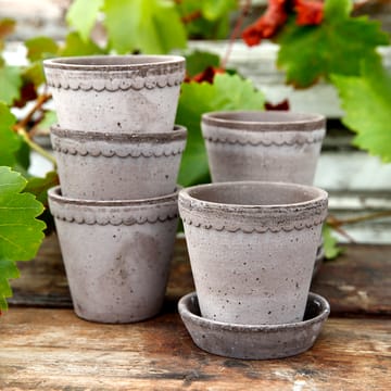 Helena flower pot Ø14 cm - grey - Bergs Potter