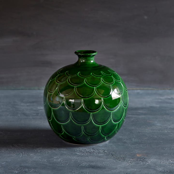 Misty vase 19 cm, Green Bergs Potter