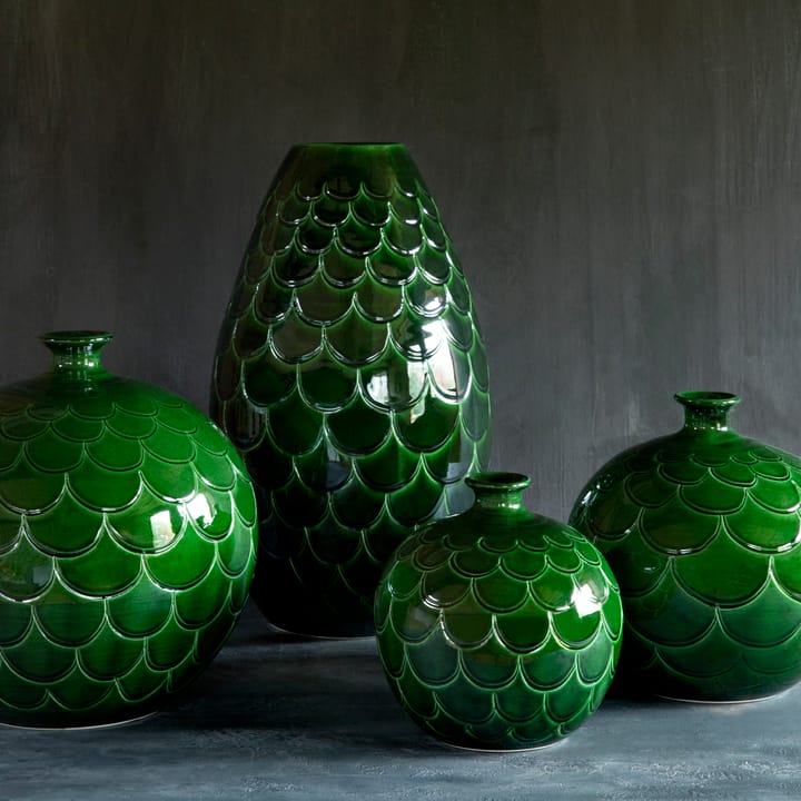 Misty vase 19 cm, Green Bergs Potter