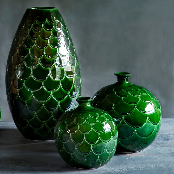 Misty vase 19 cm, Green Bergs Potter