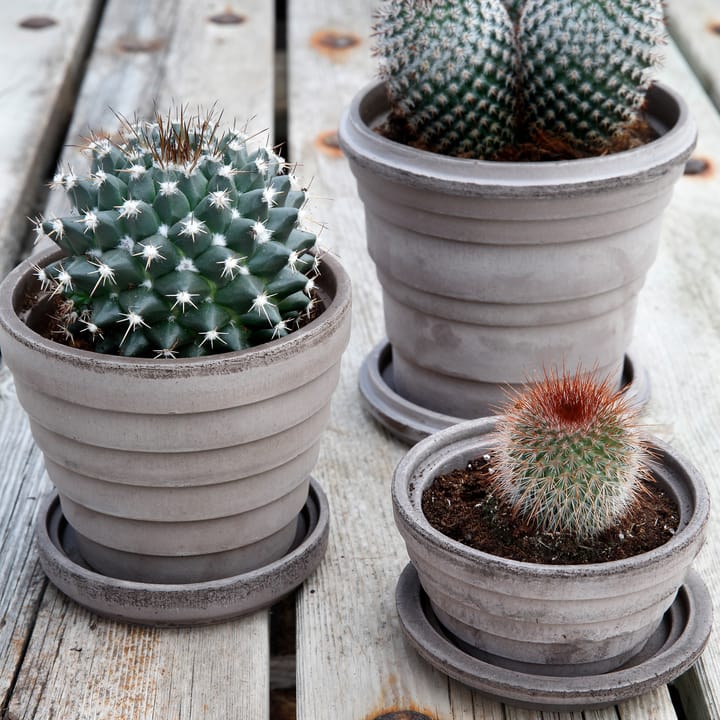 Planet Mars flower pot Ø12 cm, grey Bergs Potter