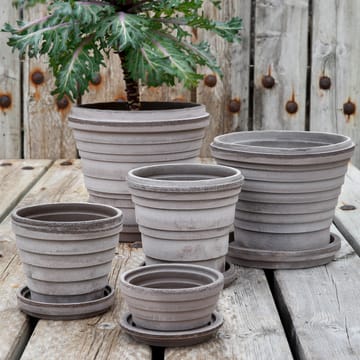 Planet Mars flower pot Ø12 cm - grey - Bergs Potter