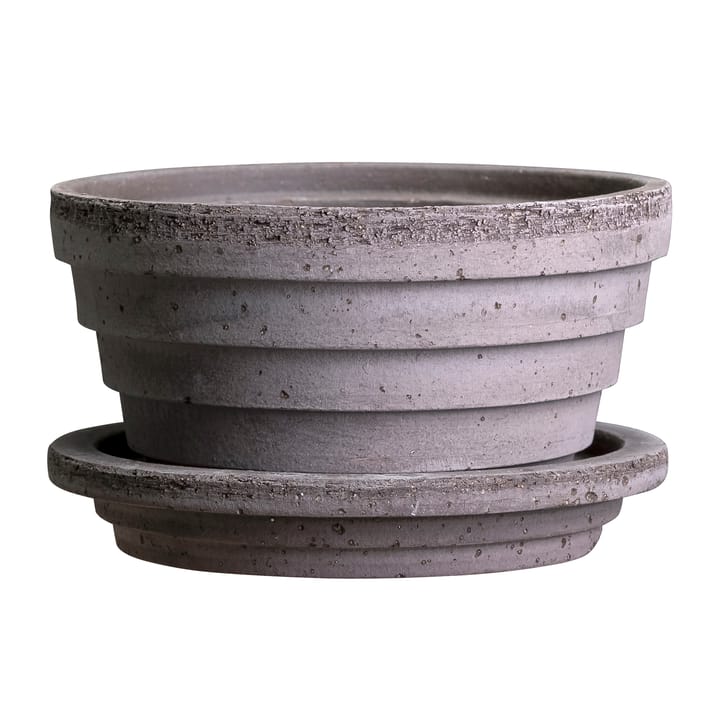 Planet Mars flower pot Ø12 cm, grey Bergs Potter