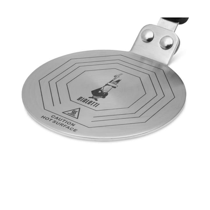 Bialetti induction plate Ø13 cm, Silver-black Bialetti