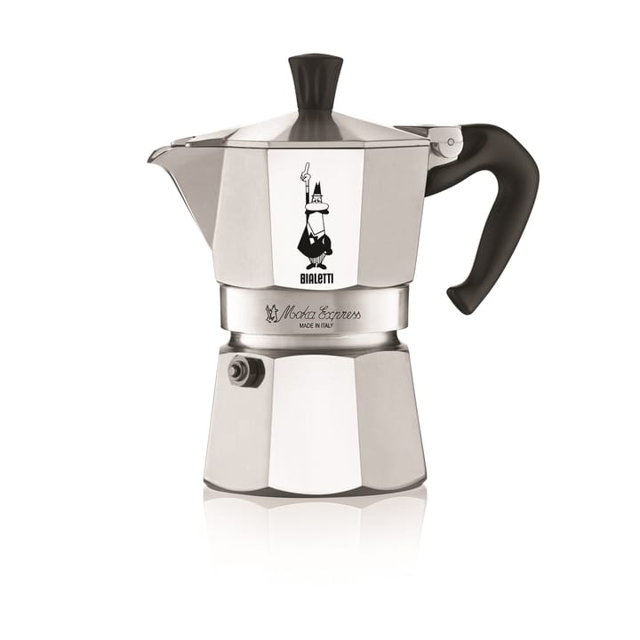 Moka coffee maker 3 cups - Silver - Bialetti