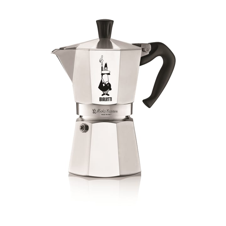 Moka coffee maker 6 cups - Silver - Bialetti