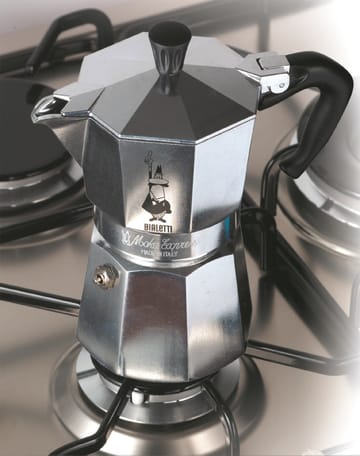 Moka coffee maker 6 cups - Silver - Bialetti