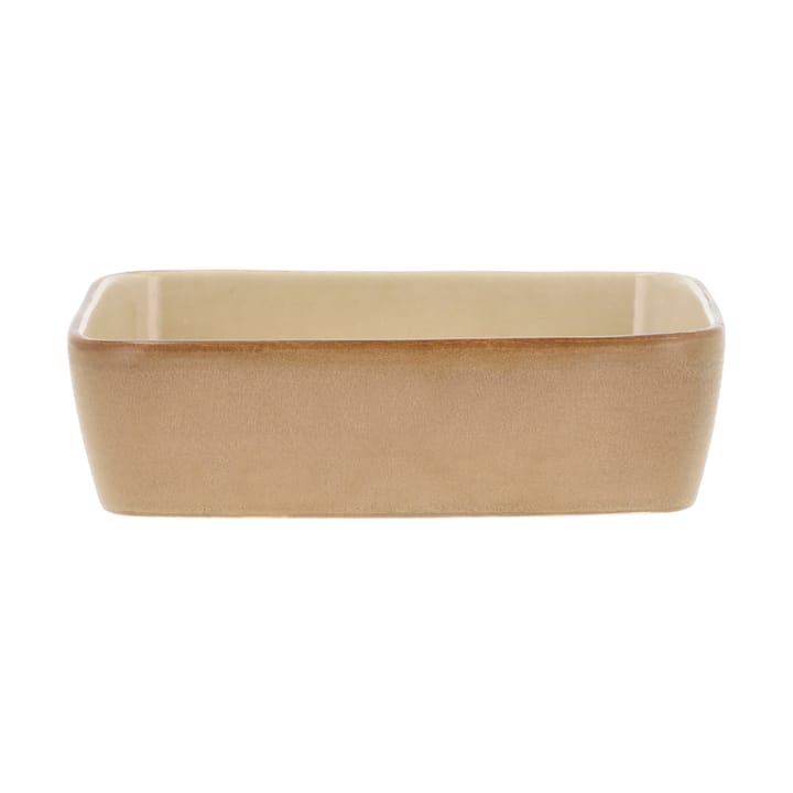 Bitz rectangular saucer 14x19 cm - Wood-sand - Bitz