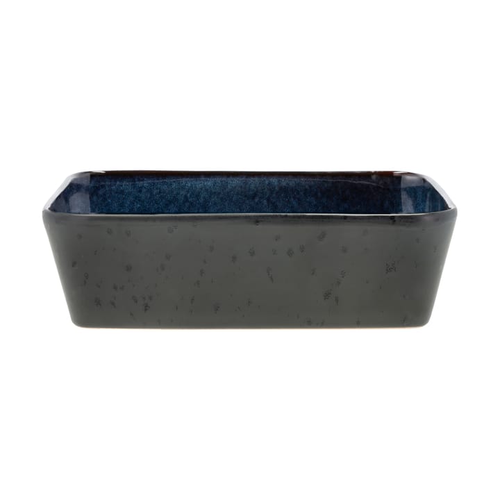 Bitz rectangular saucer 21x28 cm, Black-blue Bitz