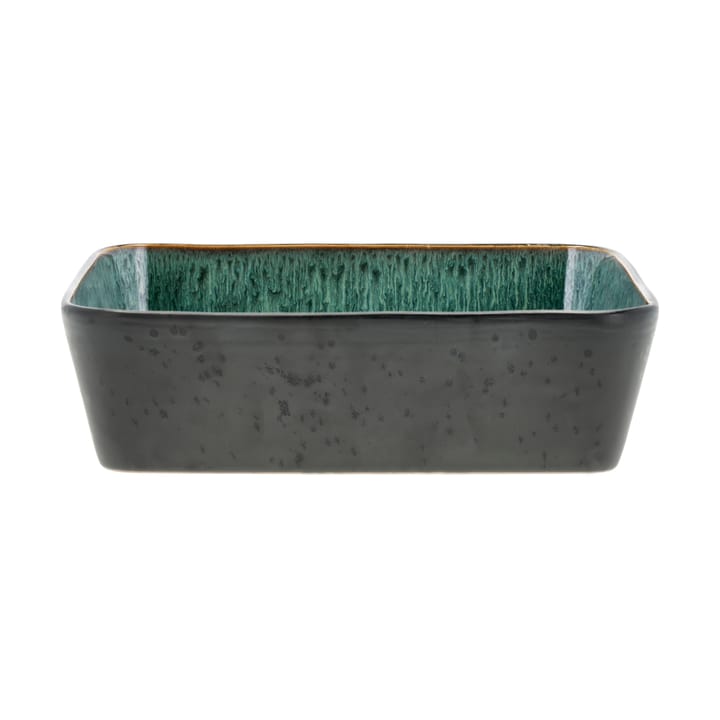 Bitz rectangular saucer 21x28 cm, Black-green Bitz