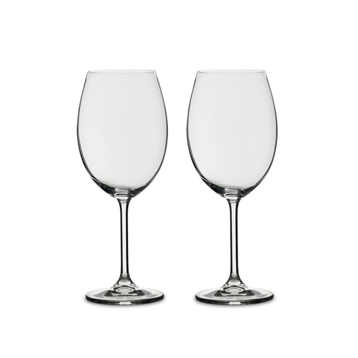 Bitz red wine glass 58 cl 2 st, Clear glass Bitz