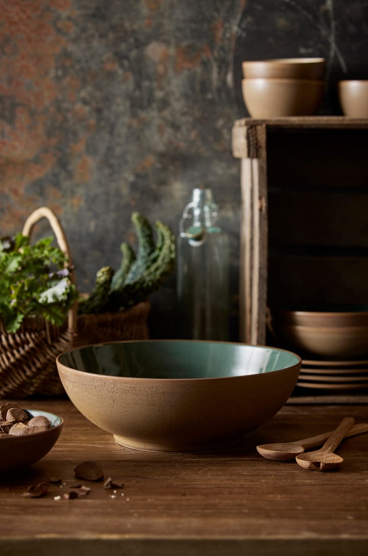 Bitz Wood salad bowl Ø24 cm, Wood-forest Bitz