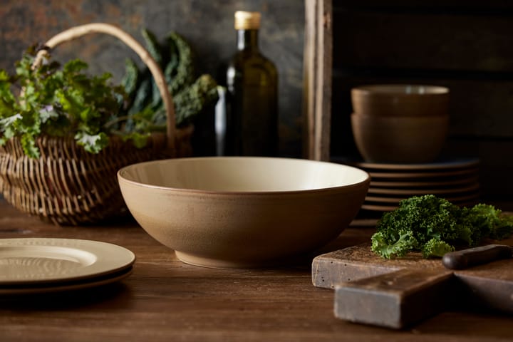 Bitz Wood salad bowl Ø24 cm, Wood-sand Bitz