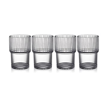 Kusintha café glass 38 cl 4-pack - Clear - Bitz