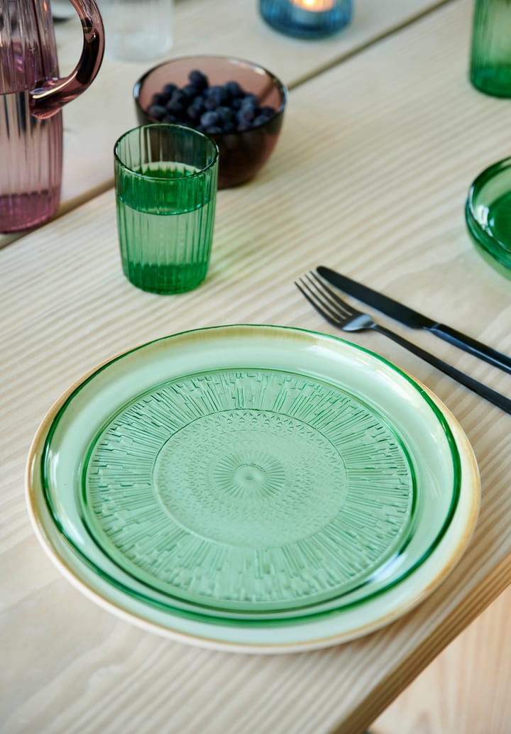 Kusintha plate Ø25 cm, Green Bitz