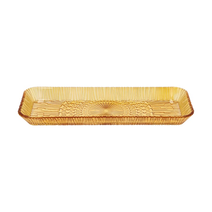 Kusintha servering saucer rectangular 14x38 cm, Amber Bitz